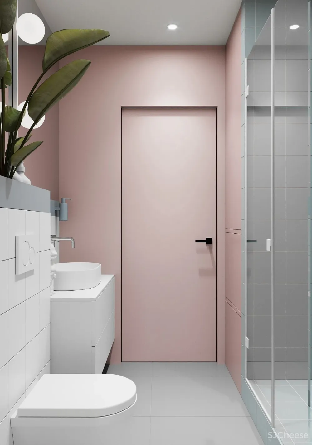 粉色系除了代表可爱,其实还很治愈