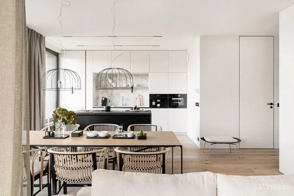 简雅而素淡的现代公寓 Interno Iza Gajewska新作