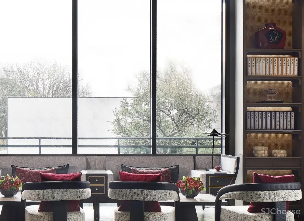 布鲁盟设计丨常州新城璞樾春秋售楼处 :典雅东方,借古开今