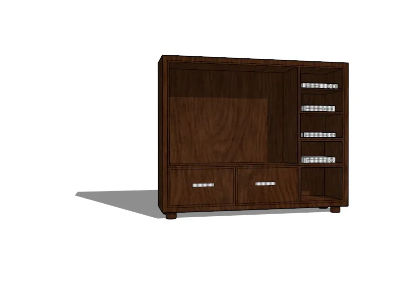 书柜SU草图大师模型合集sketchup-45款常用书柜-SKP格式-45.7M