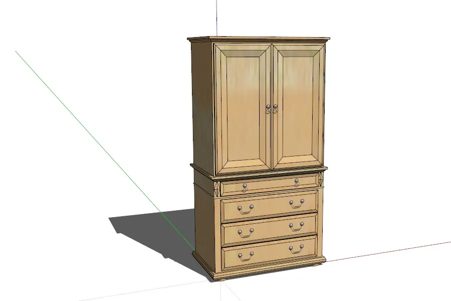 书柜SU草图大师模型合集sketchup-45款常用书柜-SKP格式-45.7M