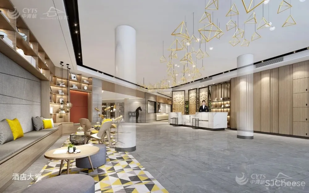 演绎山水文化的山水时尚酒店设计分享