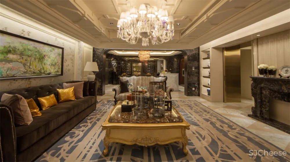 邱德光-上海黄浦滩名苑600户型样板间丨全套CAD施工图+造价清单+官方摄影丨110M