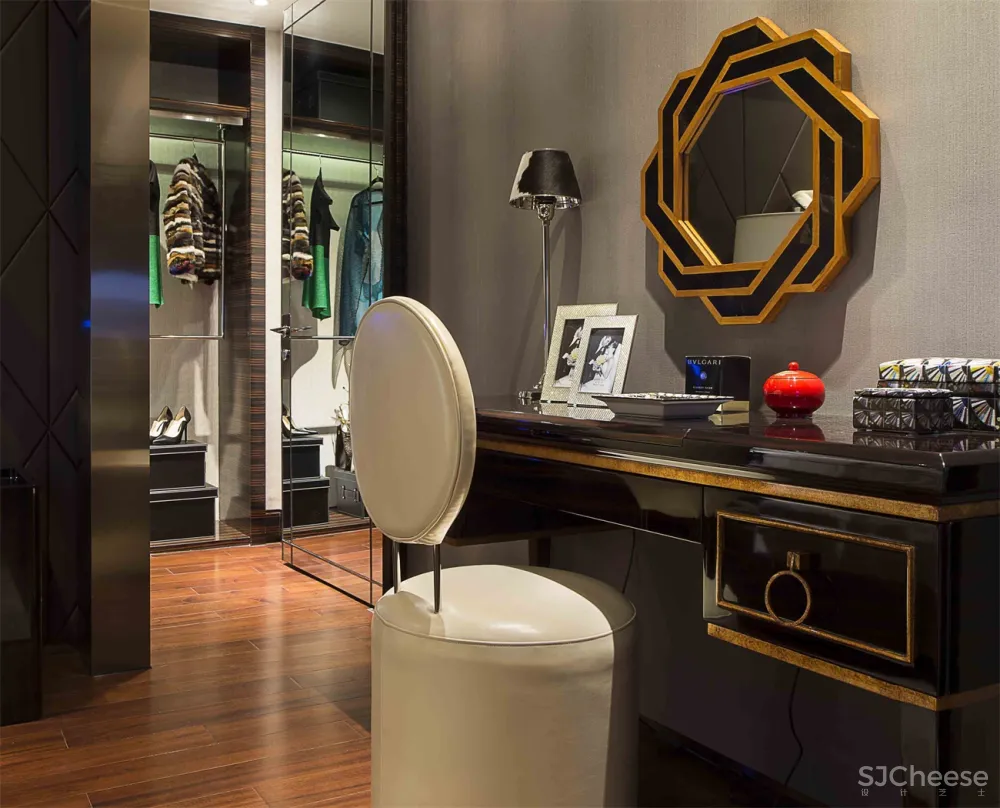 邱德光-上海黄浦滩名苑600户型样板间丨全套CAD施工图+造价清单+官方摄影丨110M