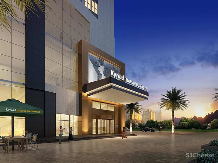 法式风情的凯里亚德酒店设计分享