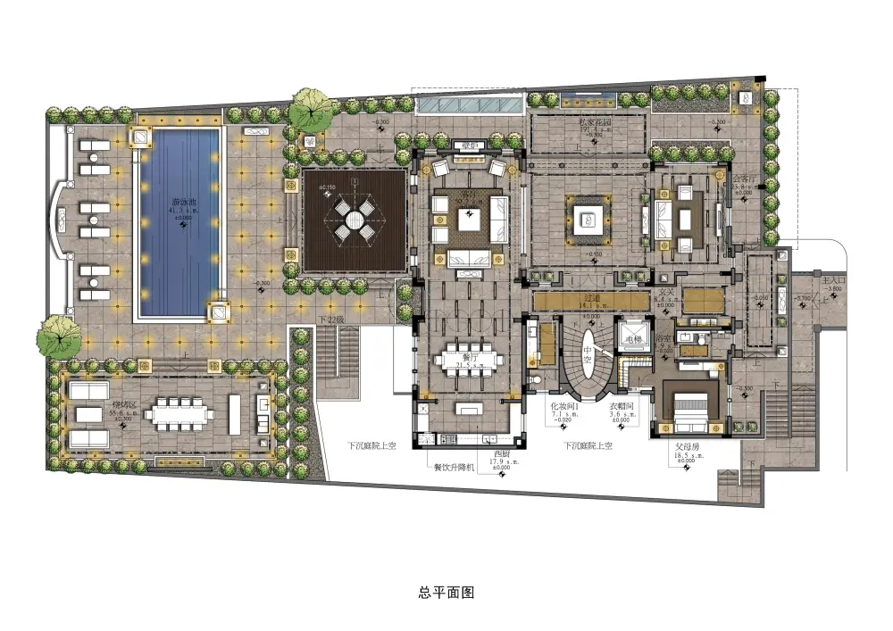 【名师方案】东莞中信御园别墅样板房八套方案丨梁志天+梁景华+史南桥+谭精忠+徐敏聪+李益中+于强+景龙制造丨JPG+PDF丨435M