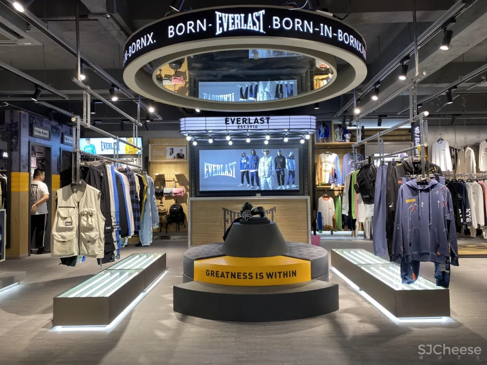 EVERLAST潮牌零售空间设计
