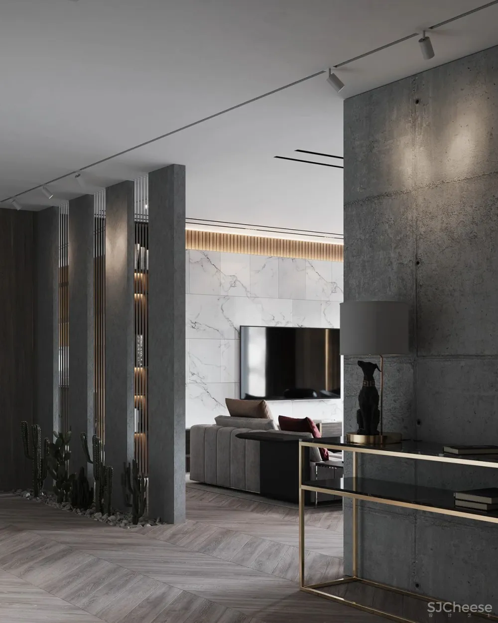 现代轻奢:简约高级灰,轻奢有度!