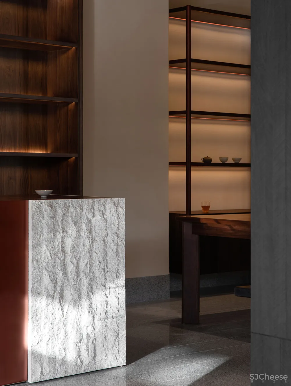 绽放设计 × 熹茗茶空间:向内造园