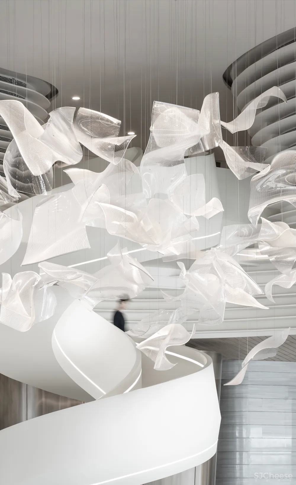 金茂青岛售楼处:创新一座岛 赛瑞迪普空间设计