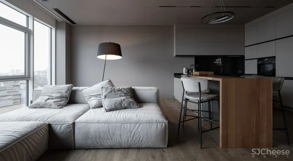 时髦的单身女士,不爱华丽不爱精致,就爱酷炫的灰色调!