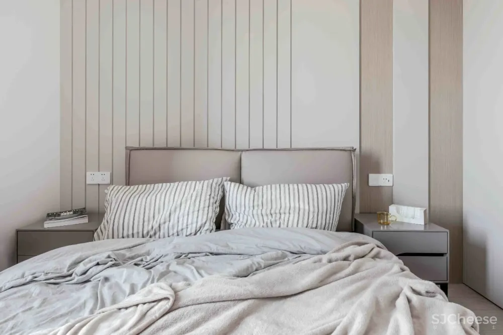 无主灯的极简调性，张弛有度的三代同堂之家｜禄本设计