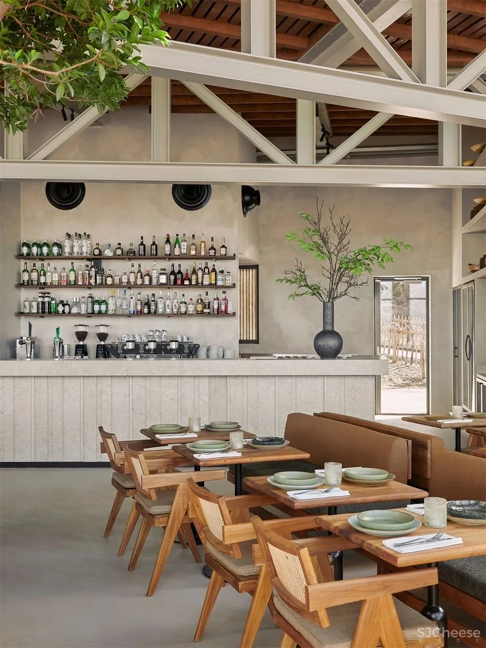 荷兰 De Republiek 海滨餐厅 l Anne Claus Interiors