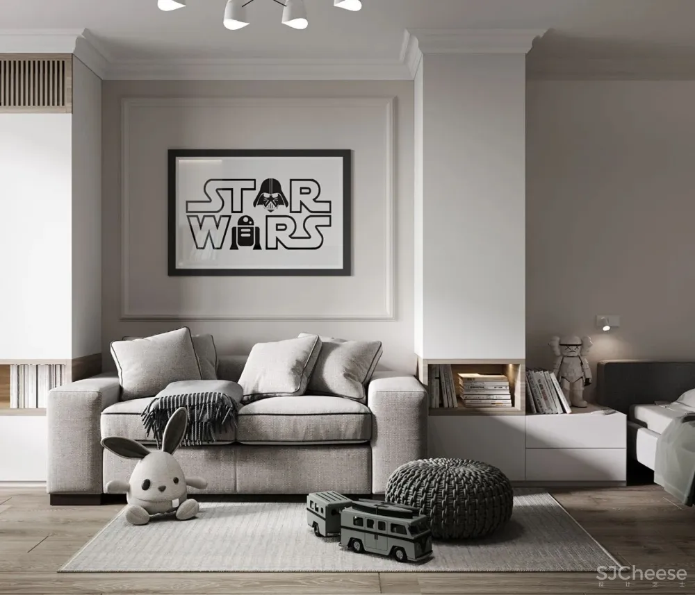 110㎡现代优雅风,温润美宅!