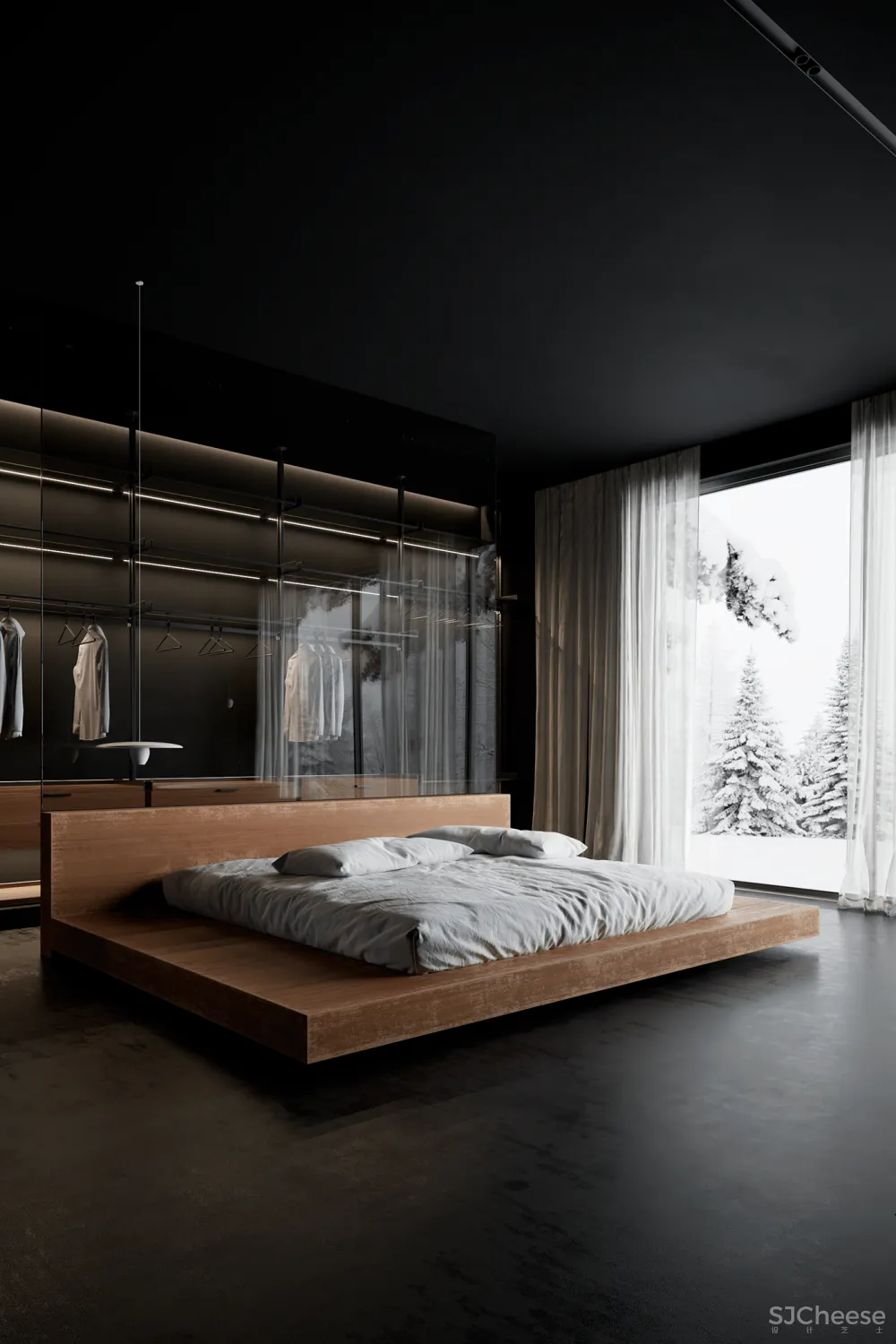 270㎡黑色空间,高级迷人!