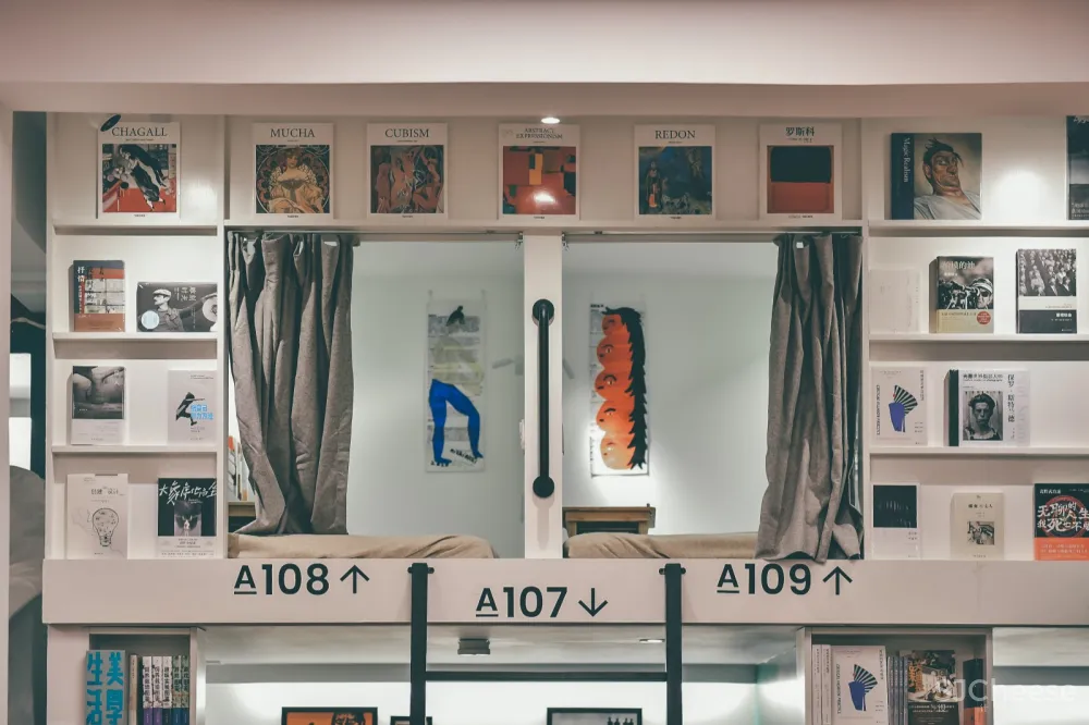 【广州负空间设计】1200book&bed|一起退出当代生活