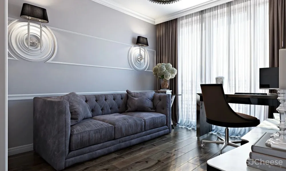 小美式：简洁的形式和色彩来表达!