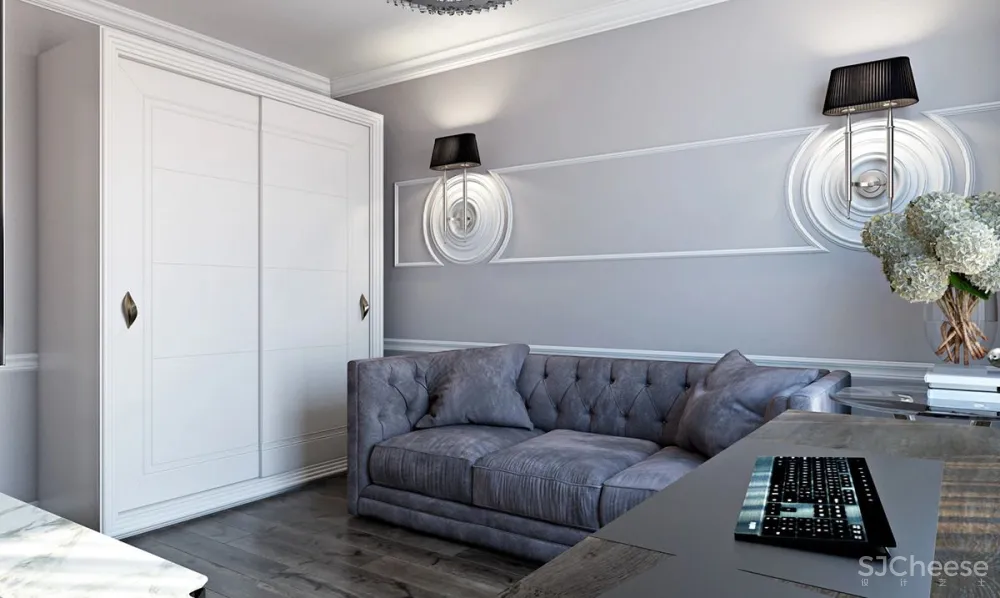 小美式：简洁的形式和色彩来表达!