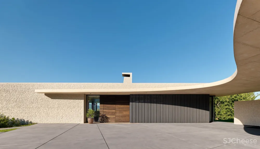 德国建筑师设计的别墅,混凝土又被玩出新花样