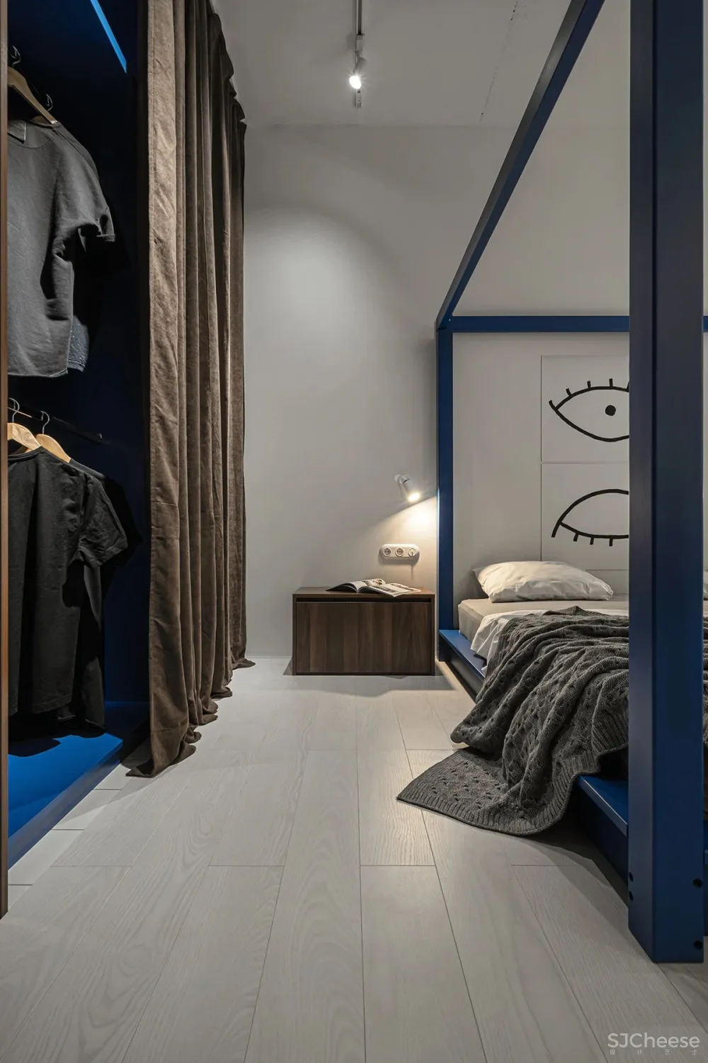 55㎡一室户装修花 16 万,还是全开放布局!