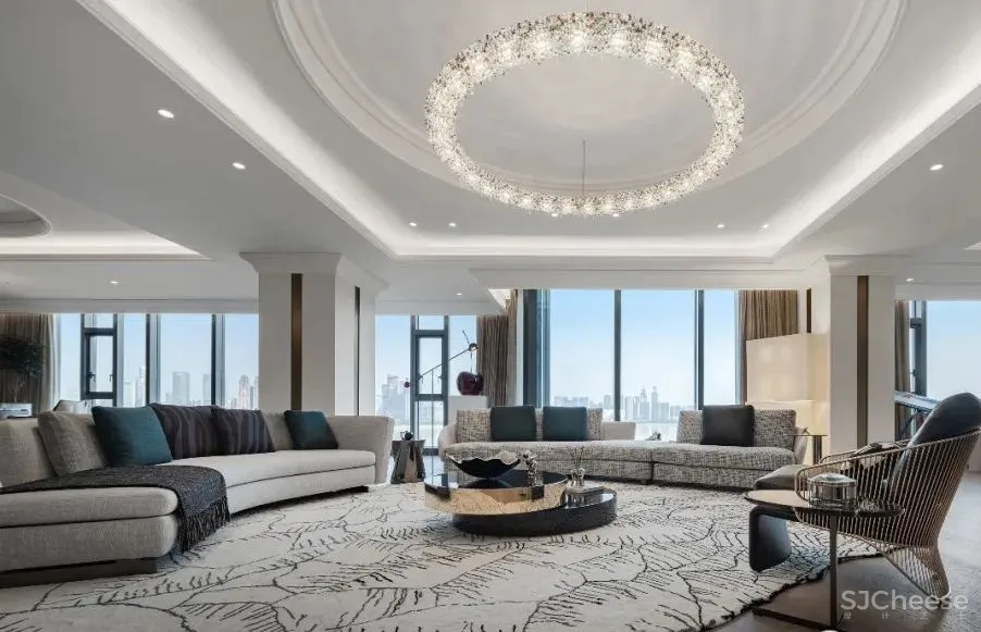 美国HBA新作 中国十大超级豪宅：杭州「钱塘公馆」667㎡大平层