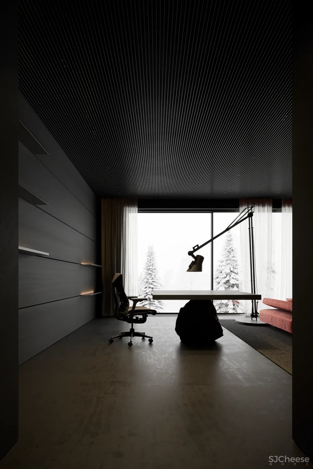 270㎡黑色空间,高级迷人!