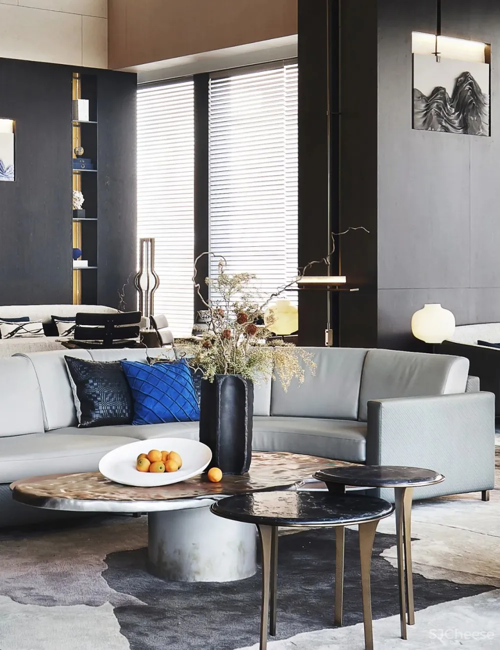 布鲁盟设计丨力高大港·樾澜山生活体验馆:当代设计与“文化自信”