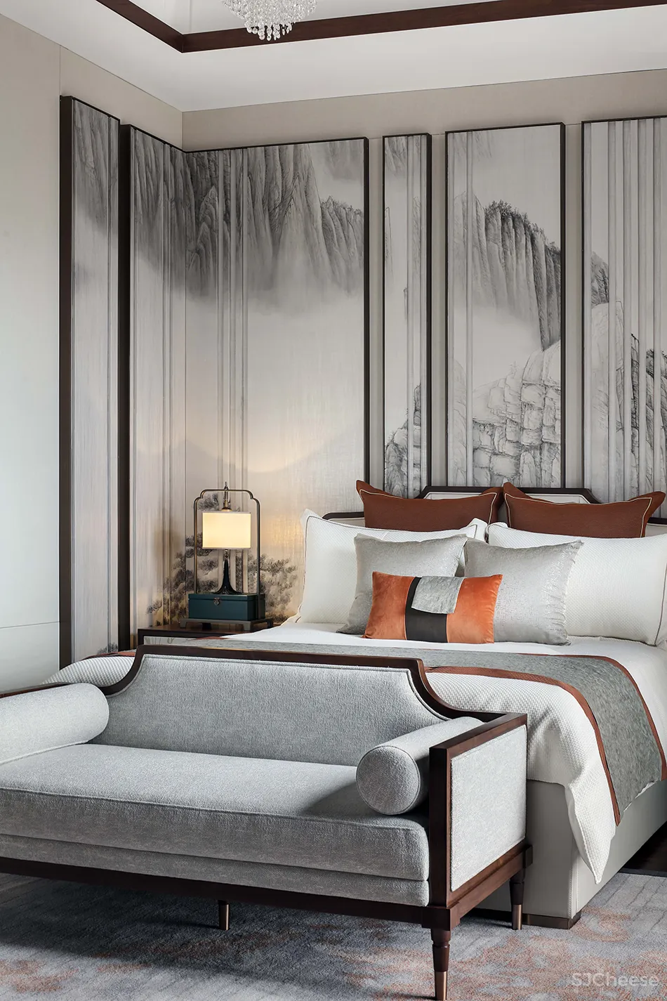 1000㎡经典中式大宅,移步换景,雅韵清风!