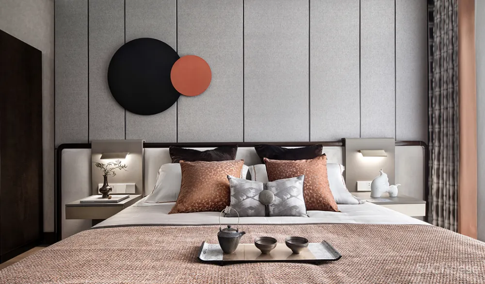 130㎡中式合院，一花一木，满庭芳华！