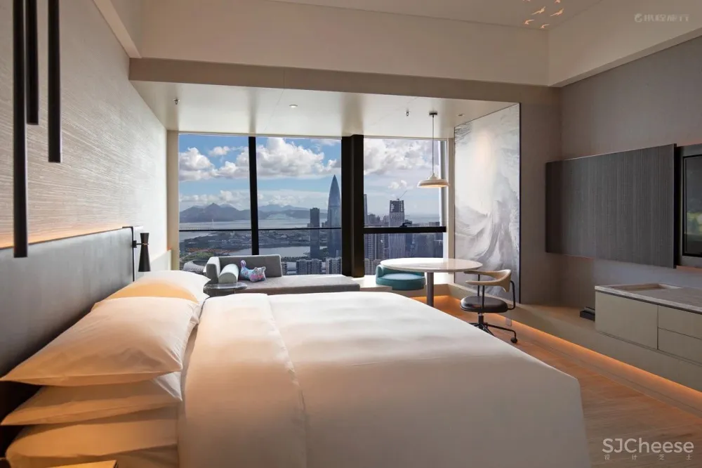 万豪旗下中国最贵万丽酒店:深圳湾「万丽酒店」大春笋 山海景观