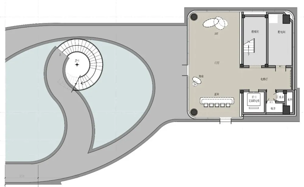 飞视新作 「 浩瀚空蒙 、轻盈通透」融创上海映红桥展示中心