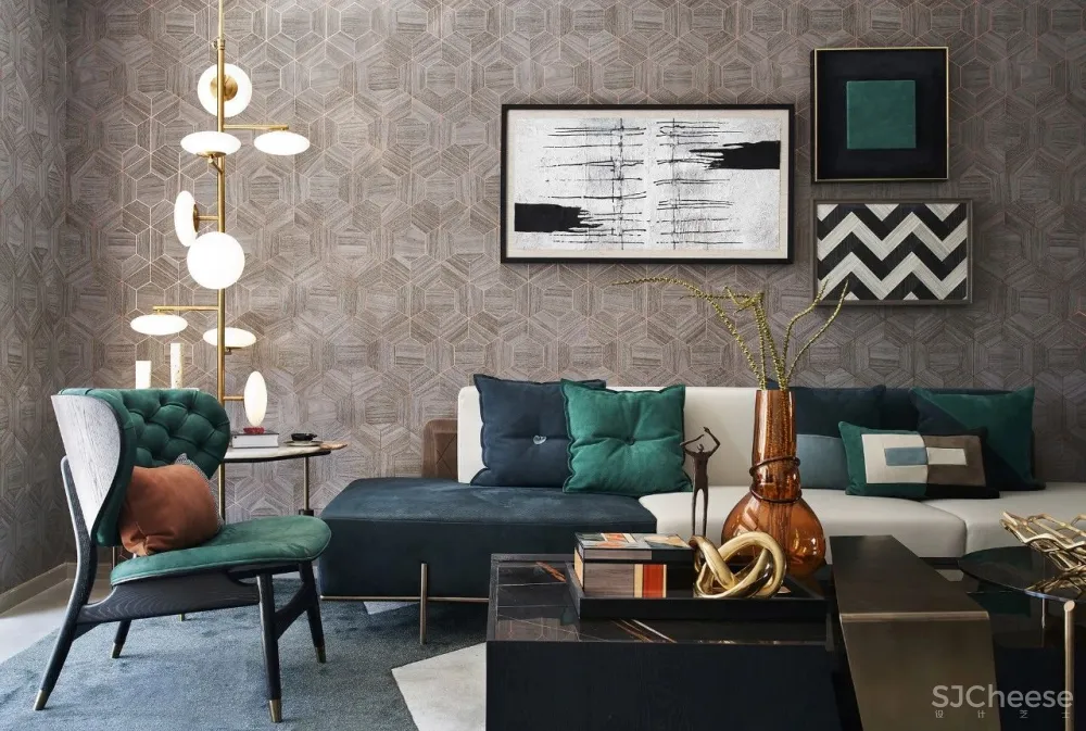 布鲁盟设计 唐山「唐城·壹零壹」三期精装平墅样板间