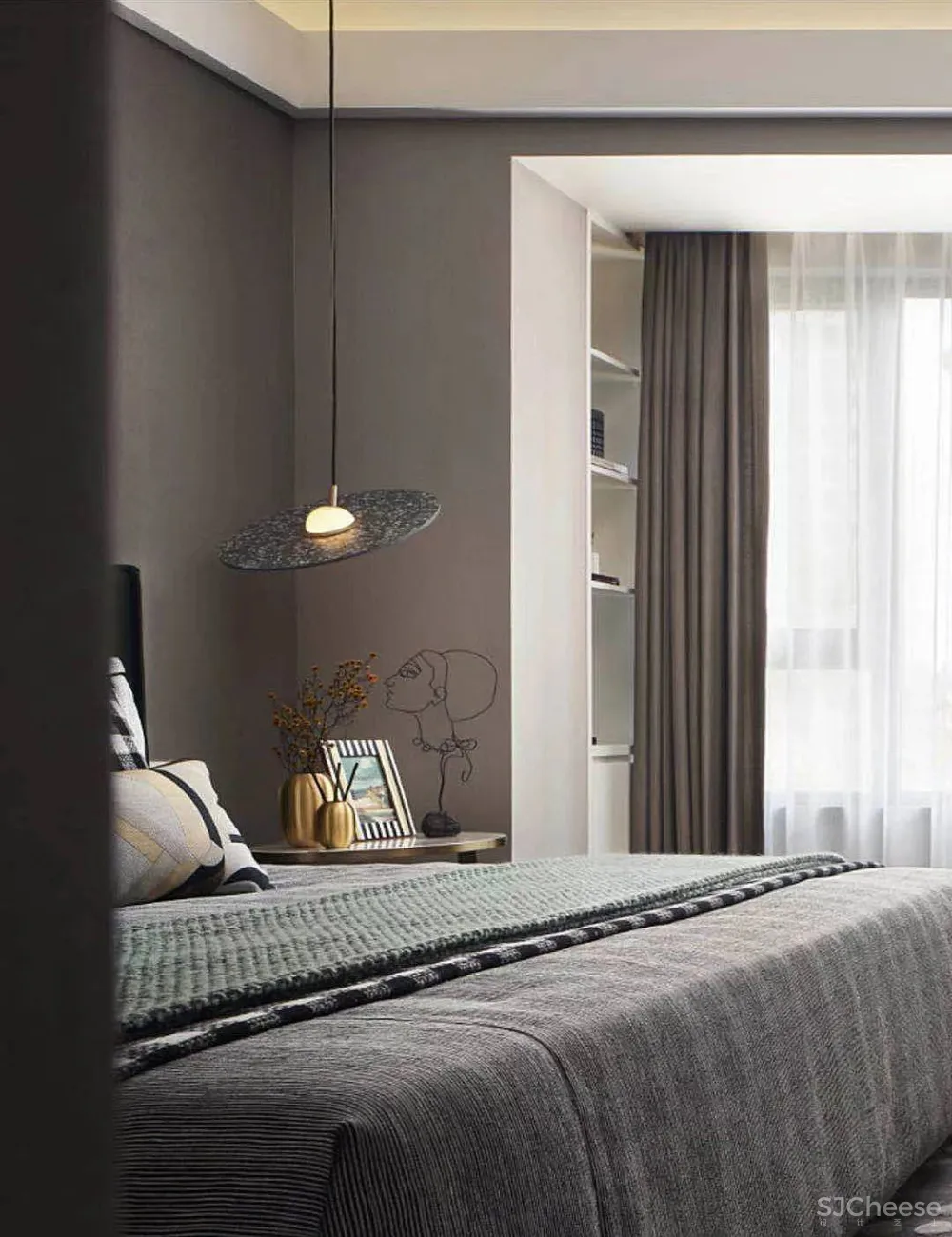 布鲁盟设计 唐山「唐城·壹零壹」三期精装平墅样板间