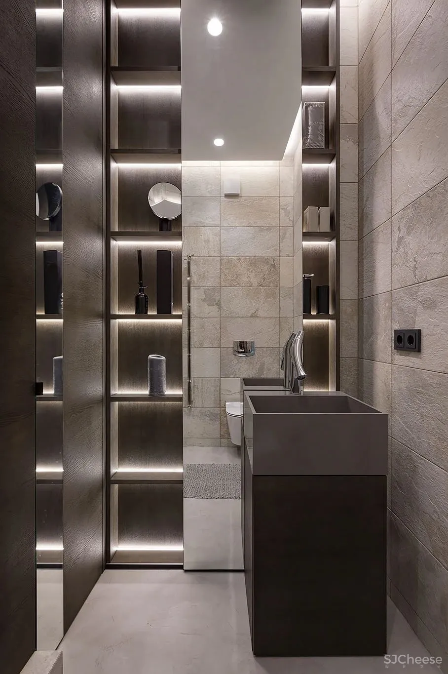 现代极简风一居室 Diana Lobodiuk