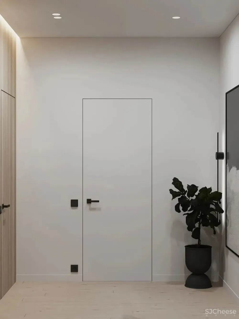 75㎡公寓设计，小空间大视野！ Nastia Perchyk