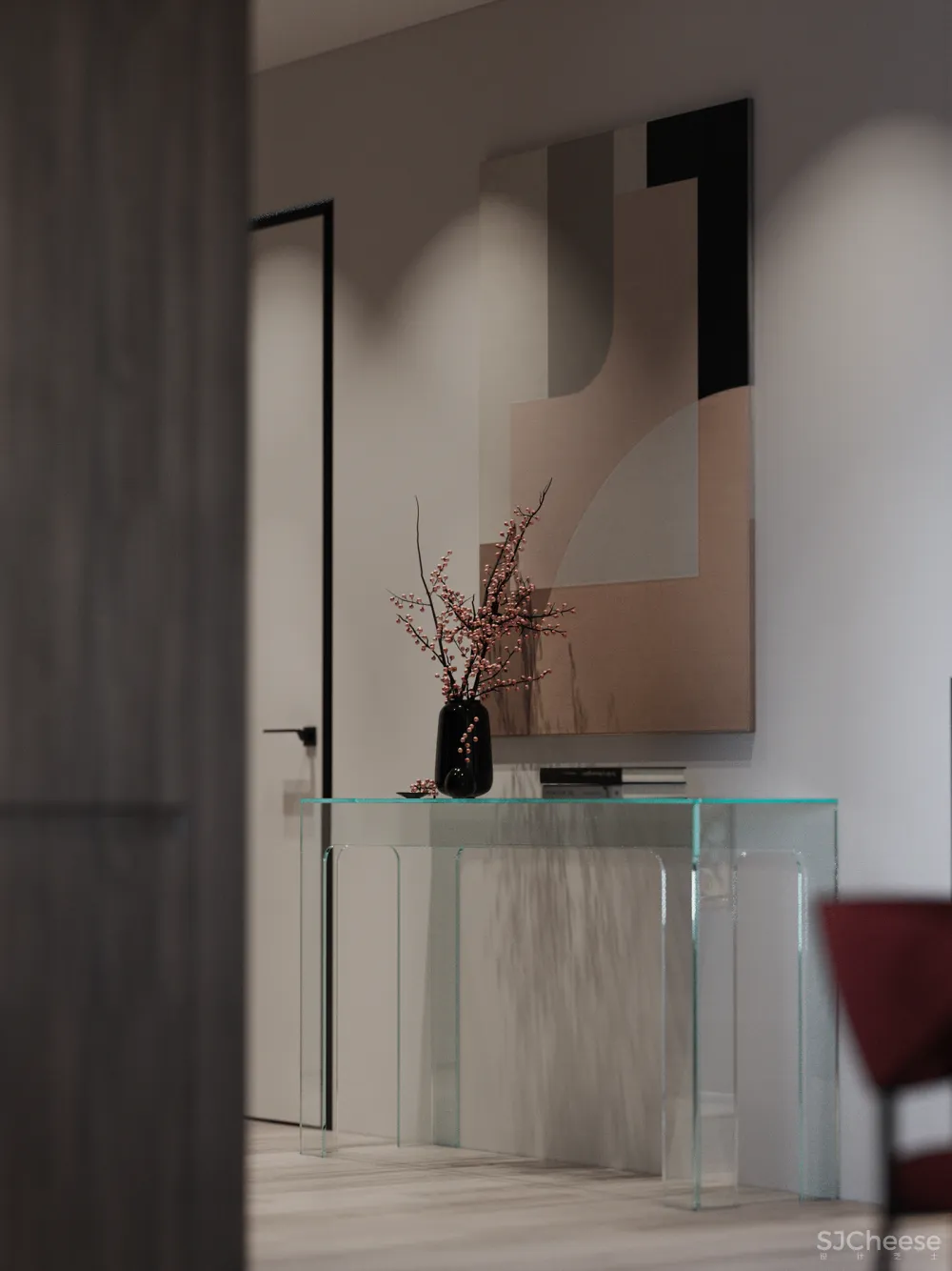 优雅与张力,赋予空间舒适的感受!