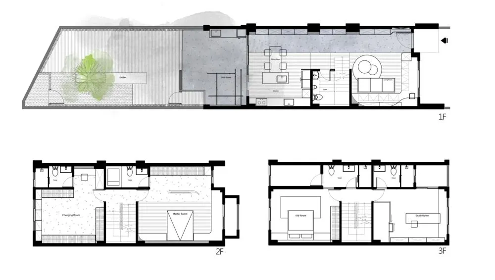 极简原木风独栋住宅｜虫点子新作