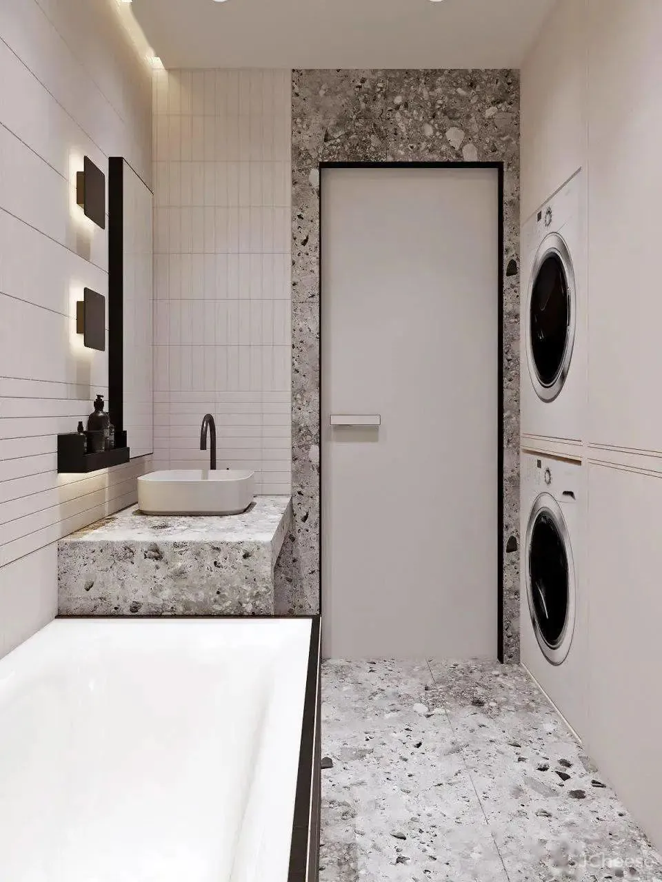 112㎡简美现代风格公寓设计赏析 Lauri Brothers