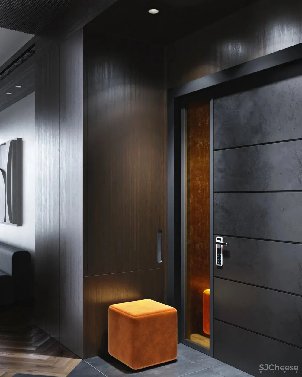 86.9㎡现代家居，别具魅力的空间设计！