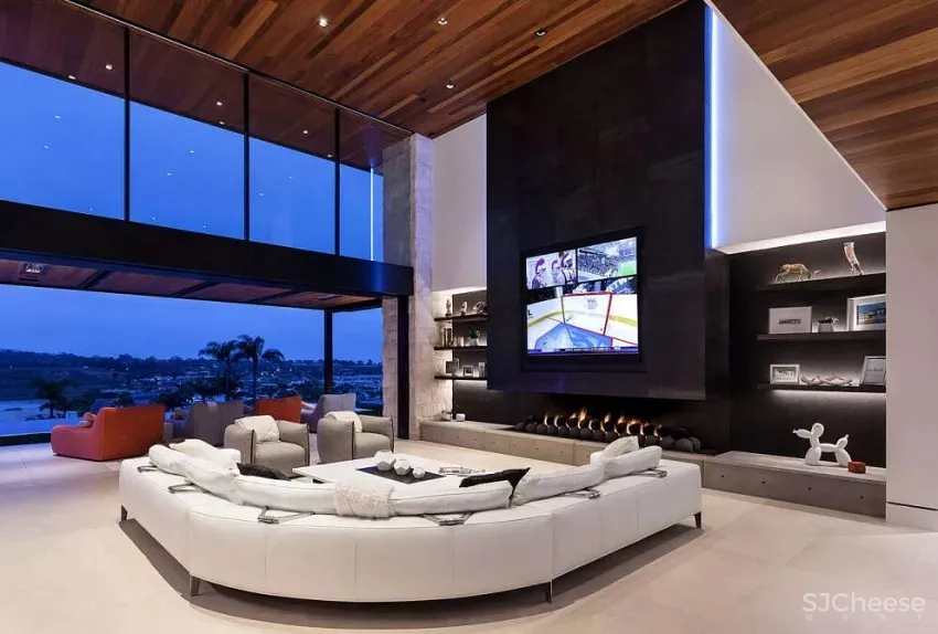 精品大气格调宅!加州现代异材质泳池别墅