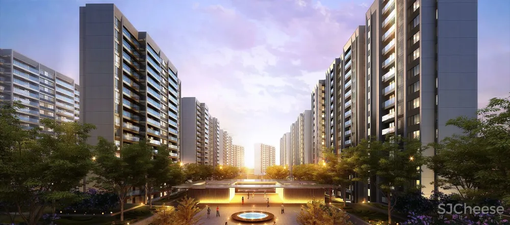 近境制作.唐忠汉 武汉「中城.新时代」叠拼样板间设计