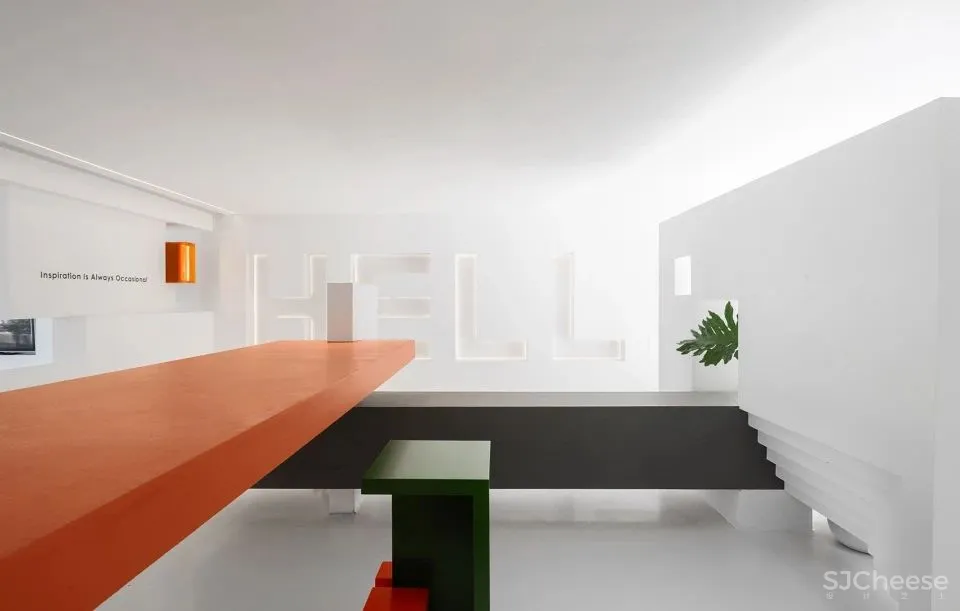 新作 以几何形体构成“形式的美” 宁波 禾公社 禾公社空间设计