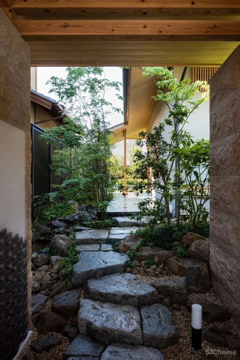 日式庭院住宅,超美。