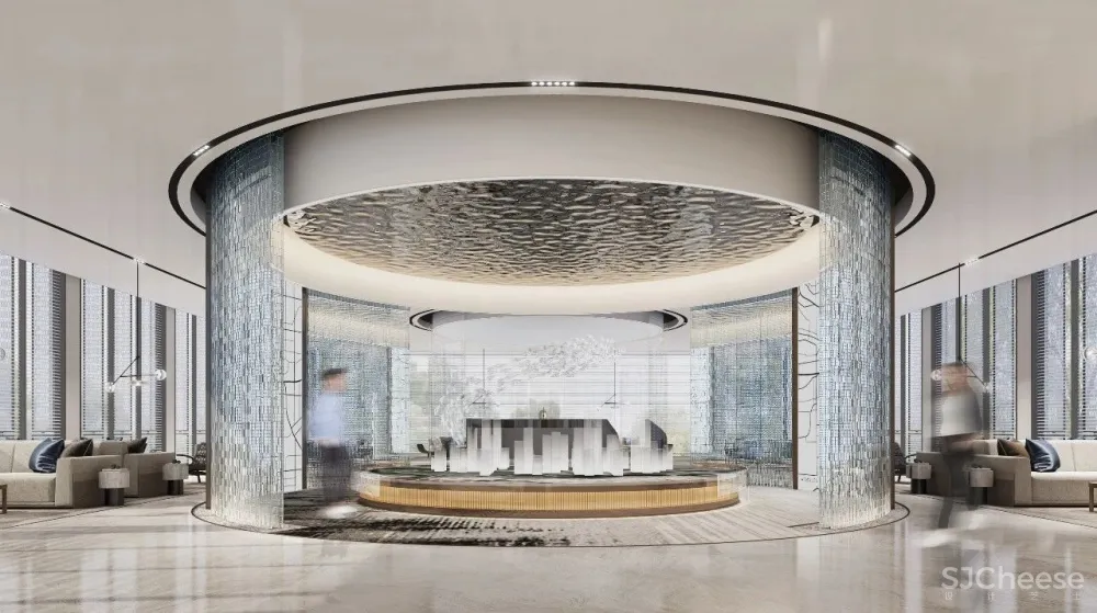 飞视新作 「 浩瀚空蒙 、轻盈通透」融创上海映红桥展示中心