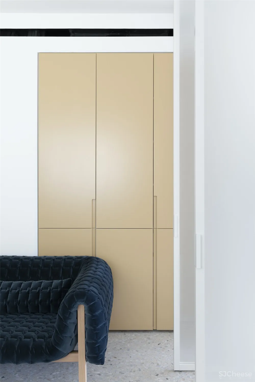 100㎡ 两房两卫，隔墙全拆客厅大2倍！