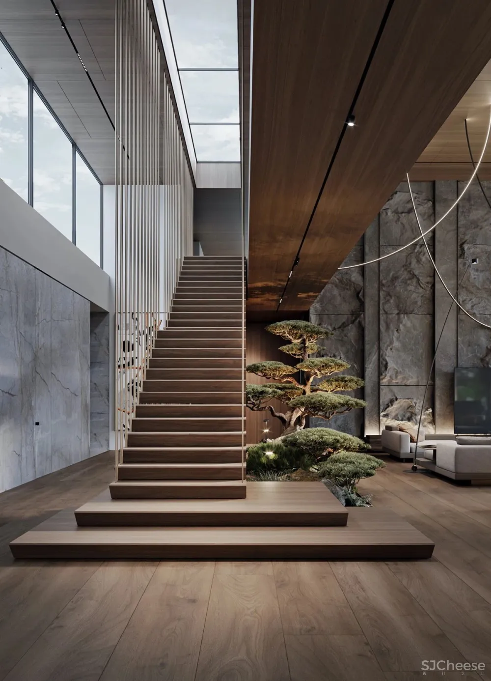 Modern Luxury Country House With Skylights - A_yyth