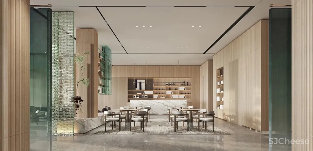 奥迅设计新作丨肇庆方直亚汀公馆售楼部