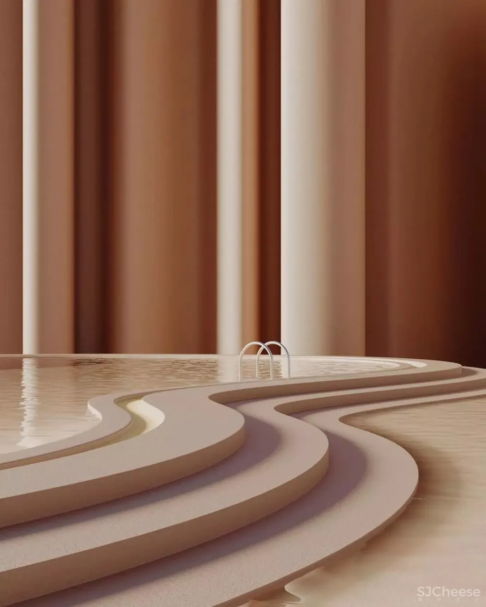 现代简约风的核心——点、线、面