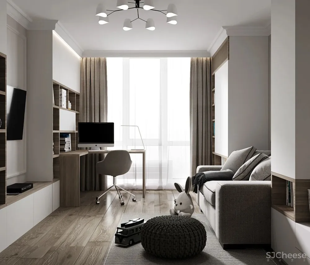 110㎡现代优雅风,温润美宅!