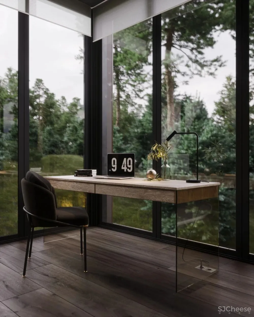 250㎡高级黑别墅，满满的高级感！